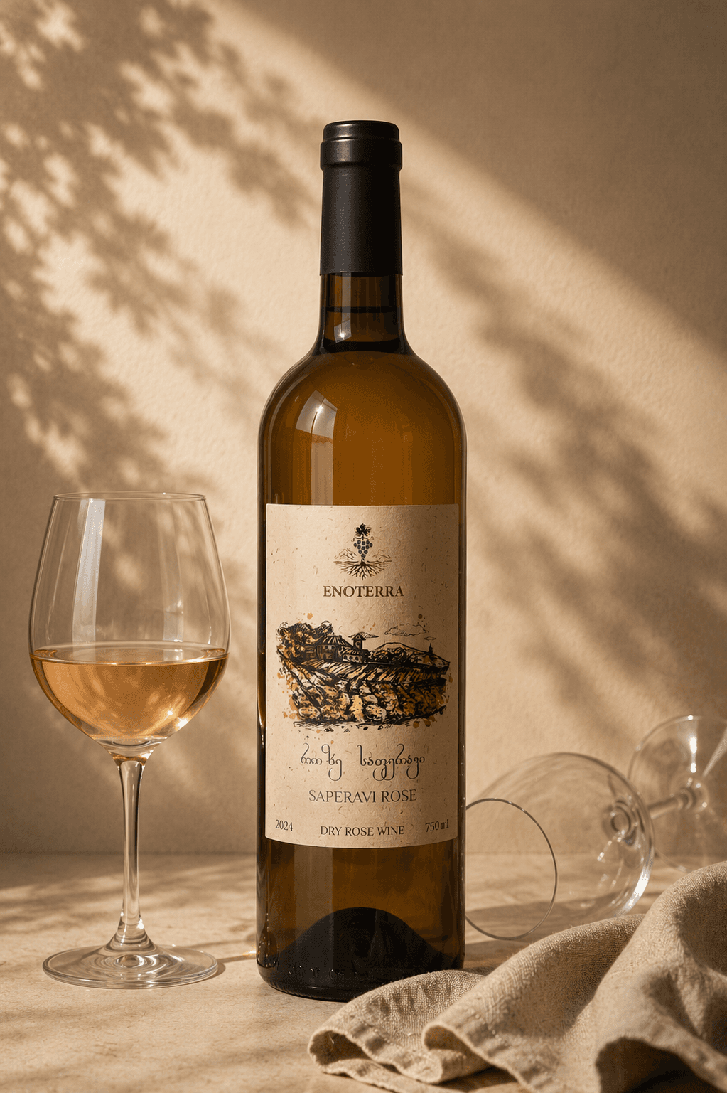 Enoterra Saperavi Rosé — view 3
